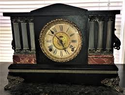 Elias Ingraham Mantle Clock With Unique? Design but With ...