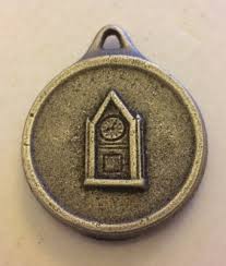 Old Grandfather Clock Pendant 1 1/2" | eBay