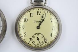 Lot - Five Vintage Silver Metal Pocket Watches