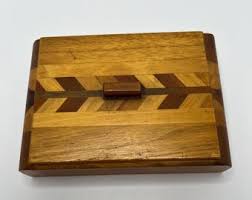 Chevron Wooden Trinket Box With Removable Lid, Rustic Jewelry Storage, Vintage Herringbone Pattern Keepsake Box, Elegant Woodgrain Decor - Etsy UK