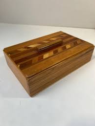 Inlaid Wood Box - Etsy