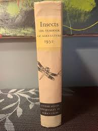 Vintage "insects Yearbook of Agriculture 1952" Hardcover Book - Etsy