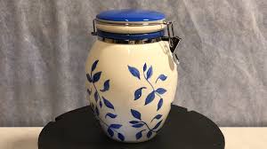 Vintage Jar Inspirado Stonelite Hand Painted Cookie Jar ...