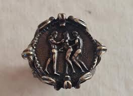 Roman Erotic Ring Anciet Bronze Ring Vintage Antique ROMAN RARE - Etsy