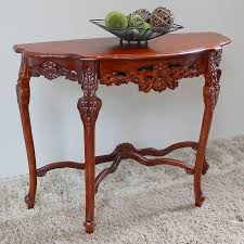 Windsor Carved Console Table - Overstock - 8984621