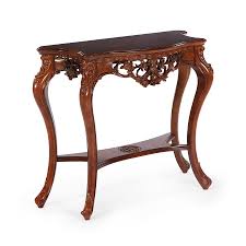 Fnova Vintage Rectangular Wood Finished 41-in W x 34-in H ...