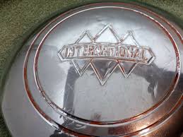 Vintage INTERNATIONAL TRUCK HUBCAPS IH 10" 1940s 1950s | eBay