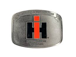 International Harvester Belt Buckle – Buckle and Hide ...