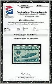 US Stamp #1091 Intn'l Naval Review 3c - PSE Cert - SUPERB 98 - MNH -SMQ $55.00 | eBay