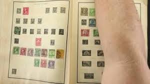 1940's International Postage Album Search - YouTube