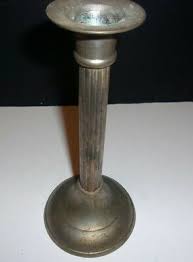 Vintage Barbour Intl Silver Plate Co. Repousse Single Candle Stick Holder | eBay