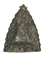Vintage International Silver Company Christmas Tree Candy ...
