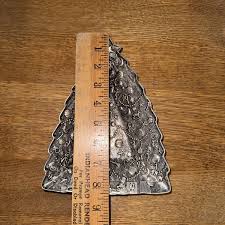 Silver Plated Christmas Tree Candy Dish ~ International ...