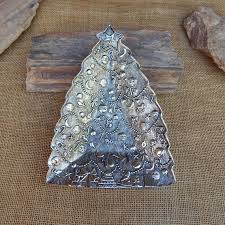 International Silver Company Christmas Tree Dish ~ Silver ...