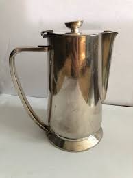 Vintage Hilton Hotel Silverplate Coffeepot - Nakazato Japan ...