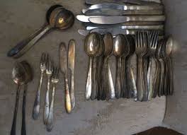 Vintage Silver Plate International Silver Co XII Flatware set 71 ...