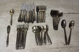 52pc Lot Vintage Holmes & Edwards IS Danish Princess Silver ...