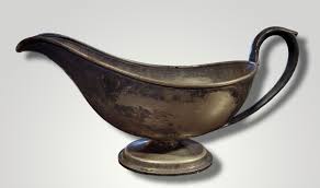 Vintage And Antique Silver Plated Gravy Boat Sauce Serving ...