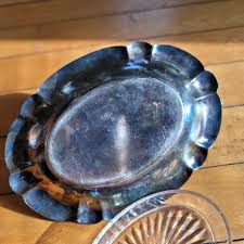 Electroplate Silver Covered Butter Dish With Glass Insert - Etsy