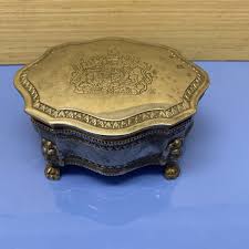 Large Silver Plated Jewelry Box Trinket Box - International Silver Company | eBay