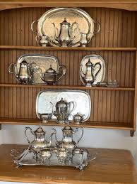 Silver/silver plated Tea Sets Antique | eBay