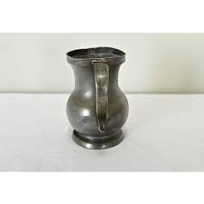 French 19th Century Pewter Pitcher - Fireside Antiques