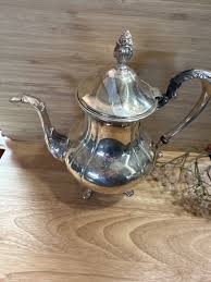 Vintage Silver Plated Sheridan Coffee Tea Pot | eBay