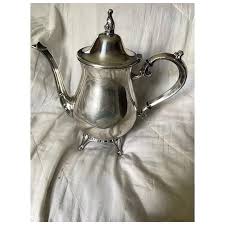 Vintage WM A Rogers Silverplate Footed Ornate Teapot. For ...