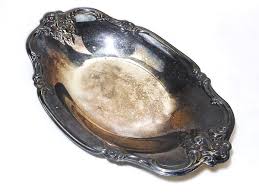 8 1/2" SIlver Plate Bon Bon Dish, Snack Tray, Candy Dish ...