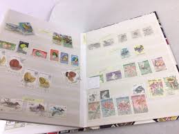 Vintage Stamp Collection Book Includes 100 stamps Worldwide ...
