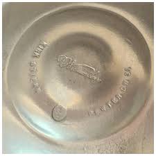 Kirk Stieff Williamsburg Pewter Pair Candlesticks.. For Sale at Ruby Lane