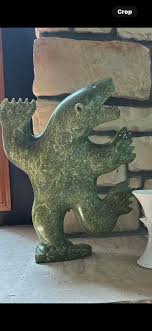 What is the origin and value of this Inuit sculpture created ...