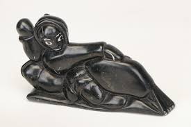 Lot - Group of Four (4) Inuit Soapstone Sculptures