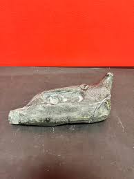 A Lovely Indigenous Inuit 9 Inch Long, Soapstone Seal - Etsy