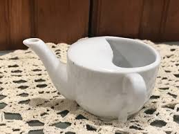 Antique Medical Porcelain Invalid/Infant Feeder Pap Boat Flat Top Germany | eBay