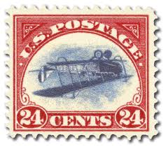 C3aRepro - 1918 24c Jenny Invert (C3a) Reproduction - Mystic ...