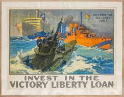 c.1918 They Kept The Sea Lanes Open Victory Liberty Poster ...
