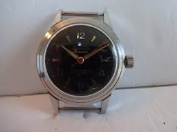 Vintage Bel-Air Mechanical Watch with Black Dial | eBay
