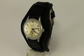 WWII 1940's SVALAN SPORTSMAN 36 mm Military Stainless Steel ...