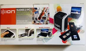 Ion Slides 2 PC 35mm slide and film scanner Brand New Open ...