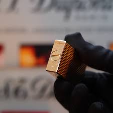 1960 St Dupont BS 24k Diamond Head Gold Finish Rare Set ...