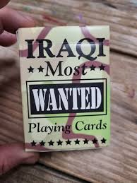 Bicycle Iraqi most wanted playing cards NEW OPEN BOX collectible made in USA | eBay