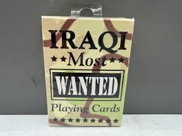 ORIGINAL SEALED IRAQI MOST WANTED PLAYING CARDS - BICYCLE/HOYLE MADE IN USA | eBay