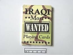 Iraqi Most Wanted Playing Cards — HEYDT