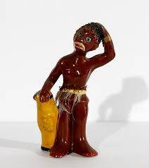 Vintage Zulu Warrior Golfer Figurine 4.75" Tall | eBay