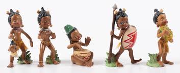 Black Americana Carved Figurine Mammy