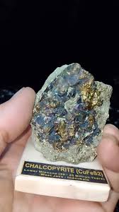 Chalcopyrite&bronze 173.3 Grams. Bronze Material is Marble ...