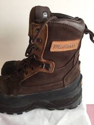 La Crosse Mens Winter Boots Thermolite Size 9 Lace up Leather And Rubber Asystec | eBay