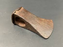 Old Vintage Hand Forged Rustic Iron Axe Hatchet / Axe Head ...