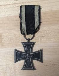 WWI Iron Cross Medal Second Class Makers Mark Signed Loop | eBay